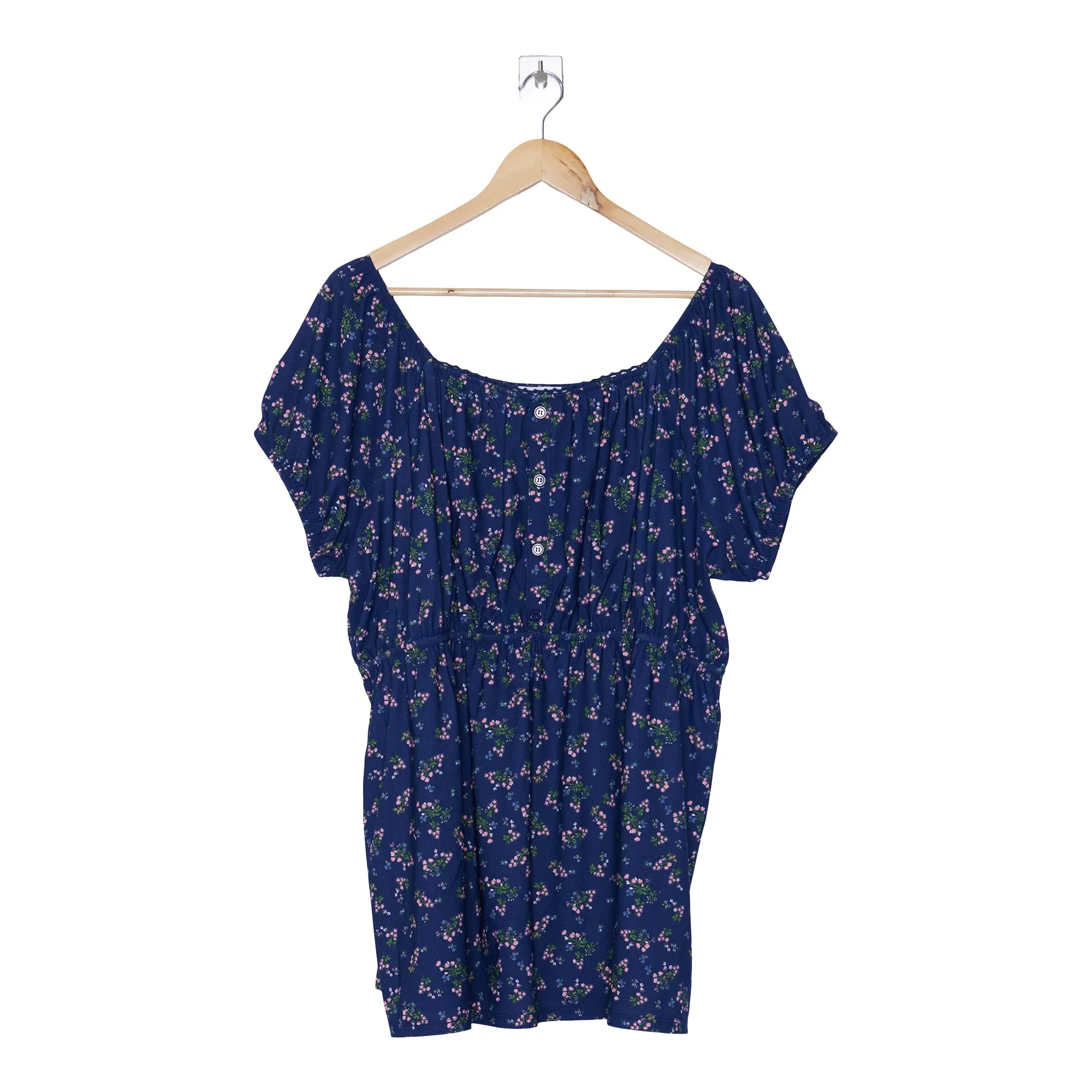 mySTYLE Women's Plus Cool Comfort Button Front Top sold by Giant Tiger product image thumbnail 2