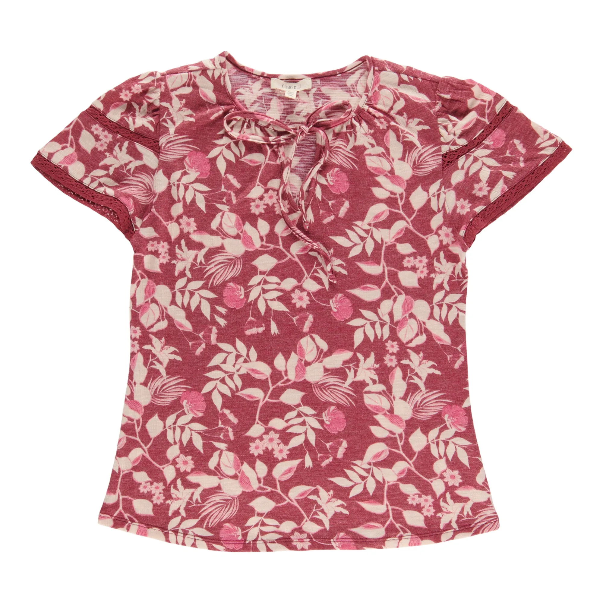 Women's Printed Flutter Short Sleeve Top sold by Giant Tiger product image thumbnail 2