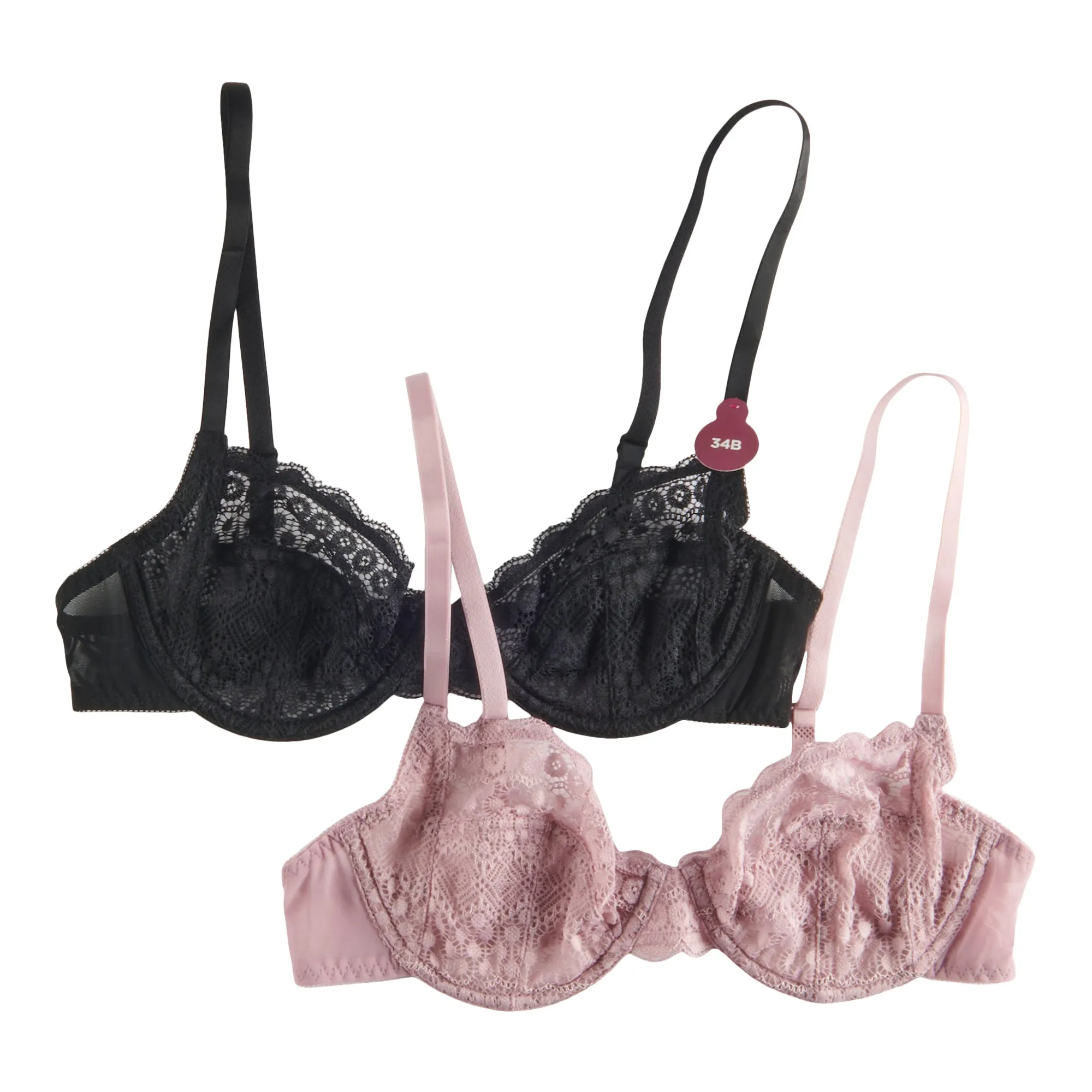 Carisma Women's Unlined Bra, 2-Pack sold by Giant Tiger