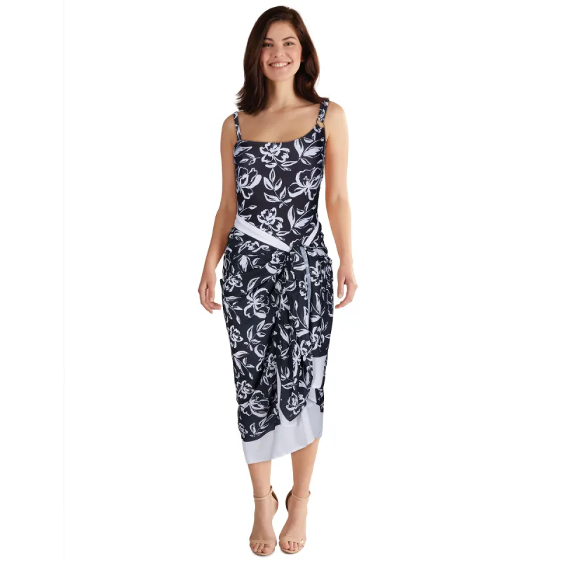 ACX Active Women's All-Over Printed Swimwear Cover Wrap sold by Giant Tiger