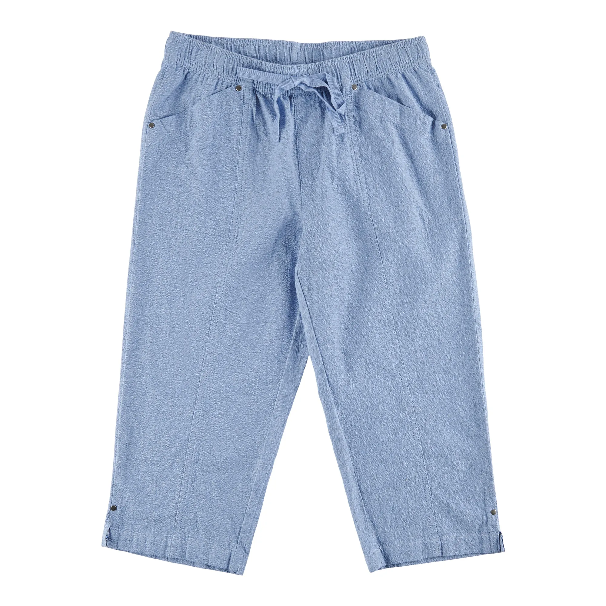 Classic Editions Women's Summer Look Mix Crinkle Capri Bottoms sold by Giant Tiger product image thumbnail 2