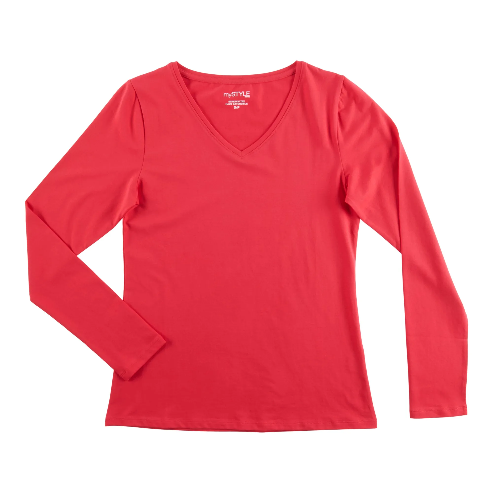 mySTYLE Women's V-Neck Long Sleeve Casual Top sold by Giant Tiger product image thumbnail 2