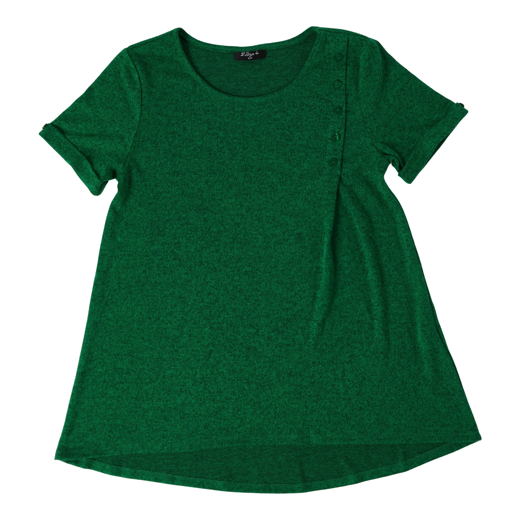 Women's Short Sleeve Button Trimmed Top sold by Giant Tiger product image thumbnail 3