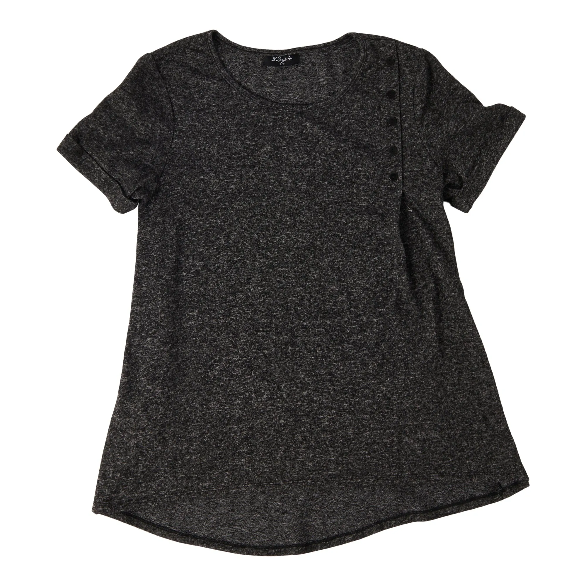 Women's Short Sleeve Button Trimmed Top sold by Giant Tiger product image thumbnail 2