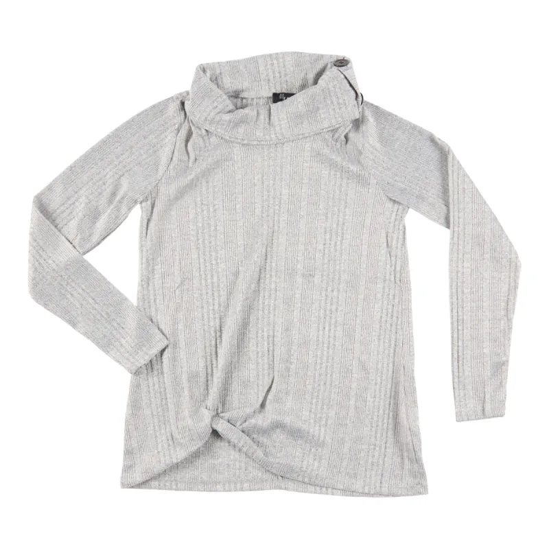 lily morgan Women's Modern Chic Cowl Neck Top with Button Detail and Twist Front sold by Giant Tiger