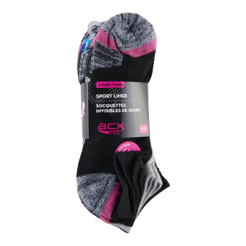 ACX Active Women's Ankle Athletic Socks, 7-Pack sold by Giant Tiger