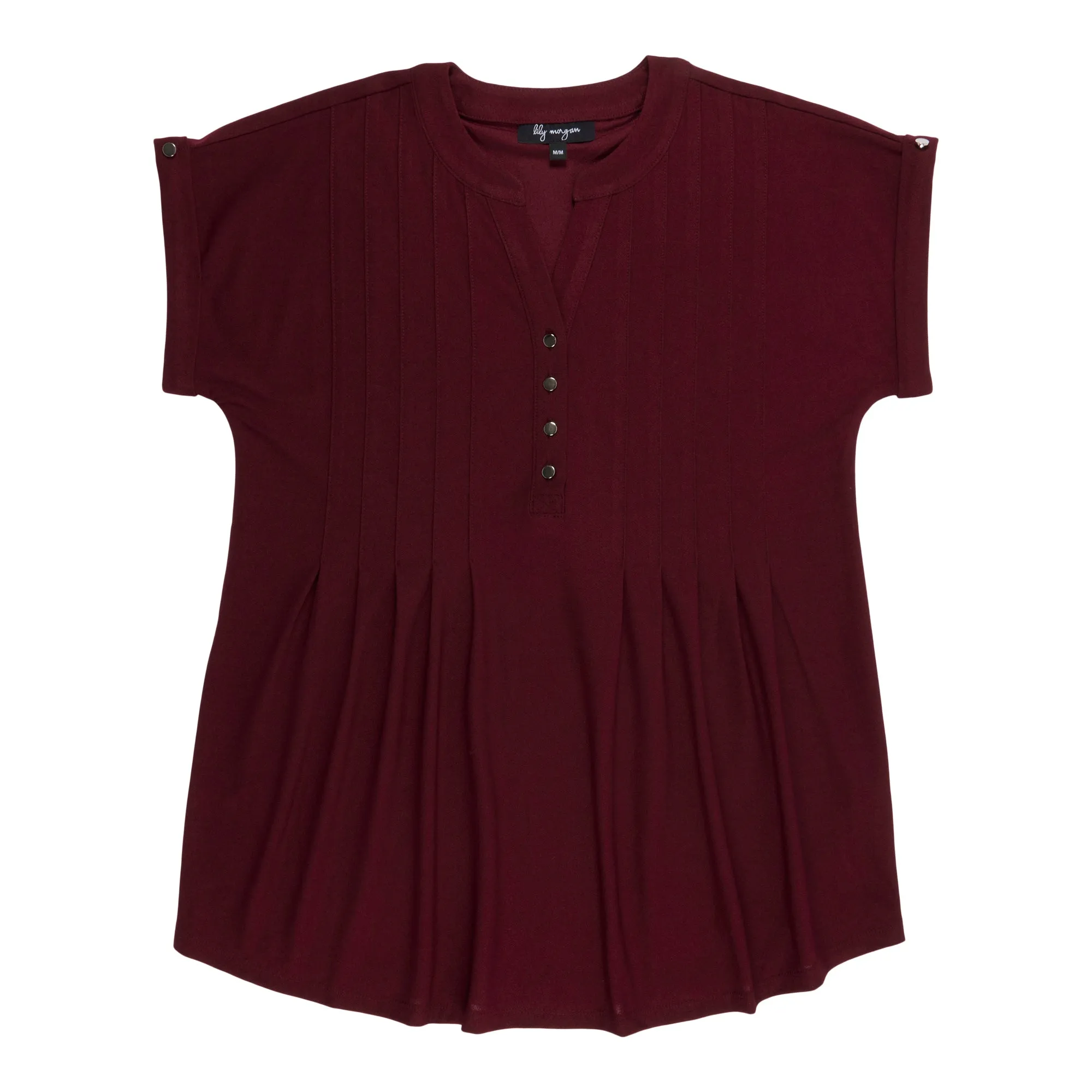 lily morgan Women's Trendsetters Pintuck Solid Top sold by Giant Tiger product image thumbnail 3