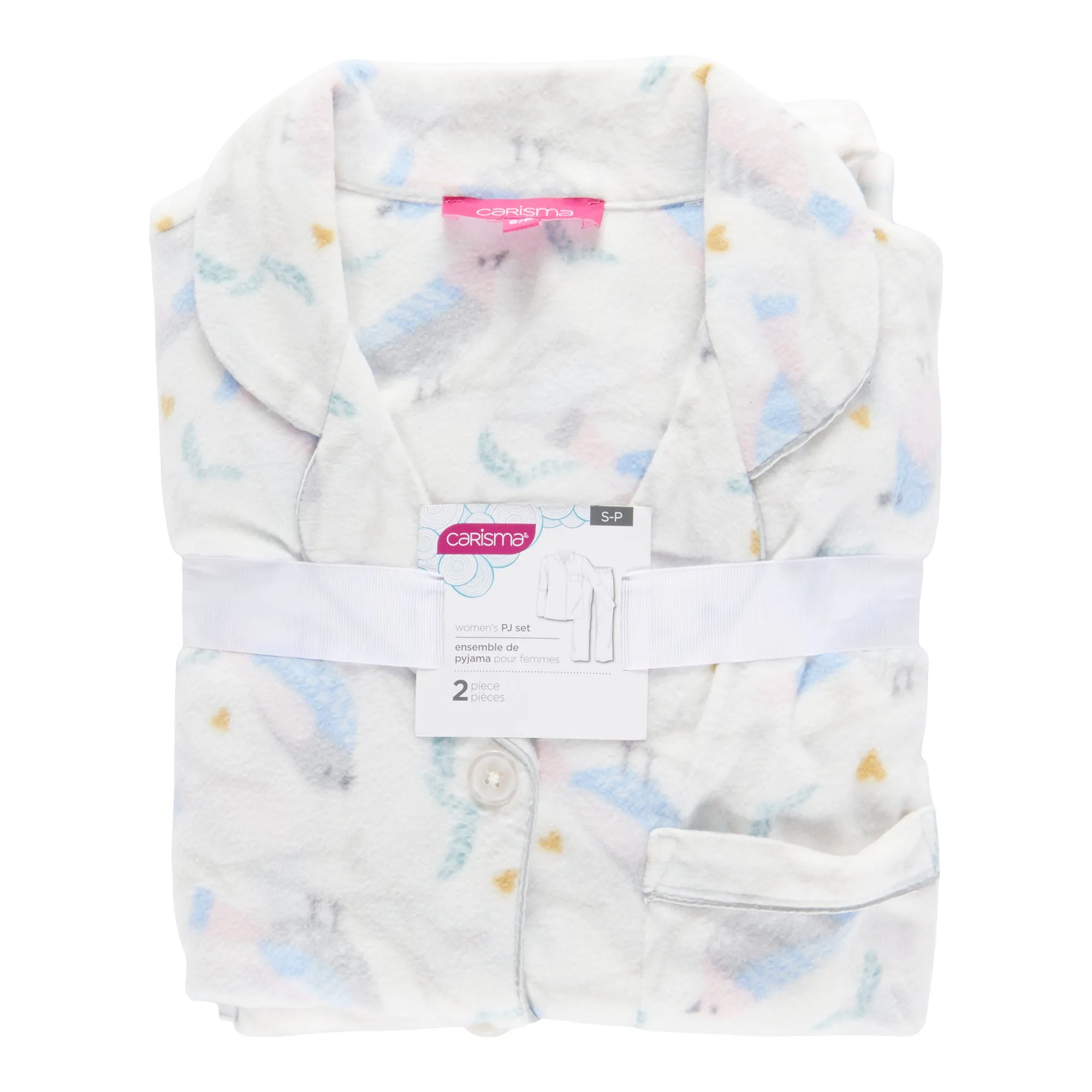 Carisma Women's Micro-Polar Tailored PJ Set, 2-Piece sold by Giant Tiger product image thumbnail 4