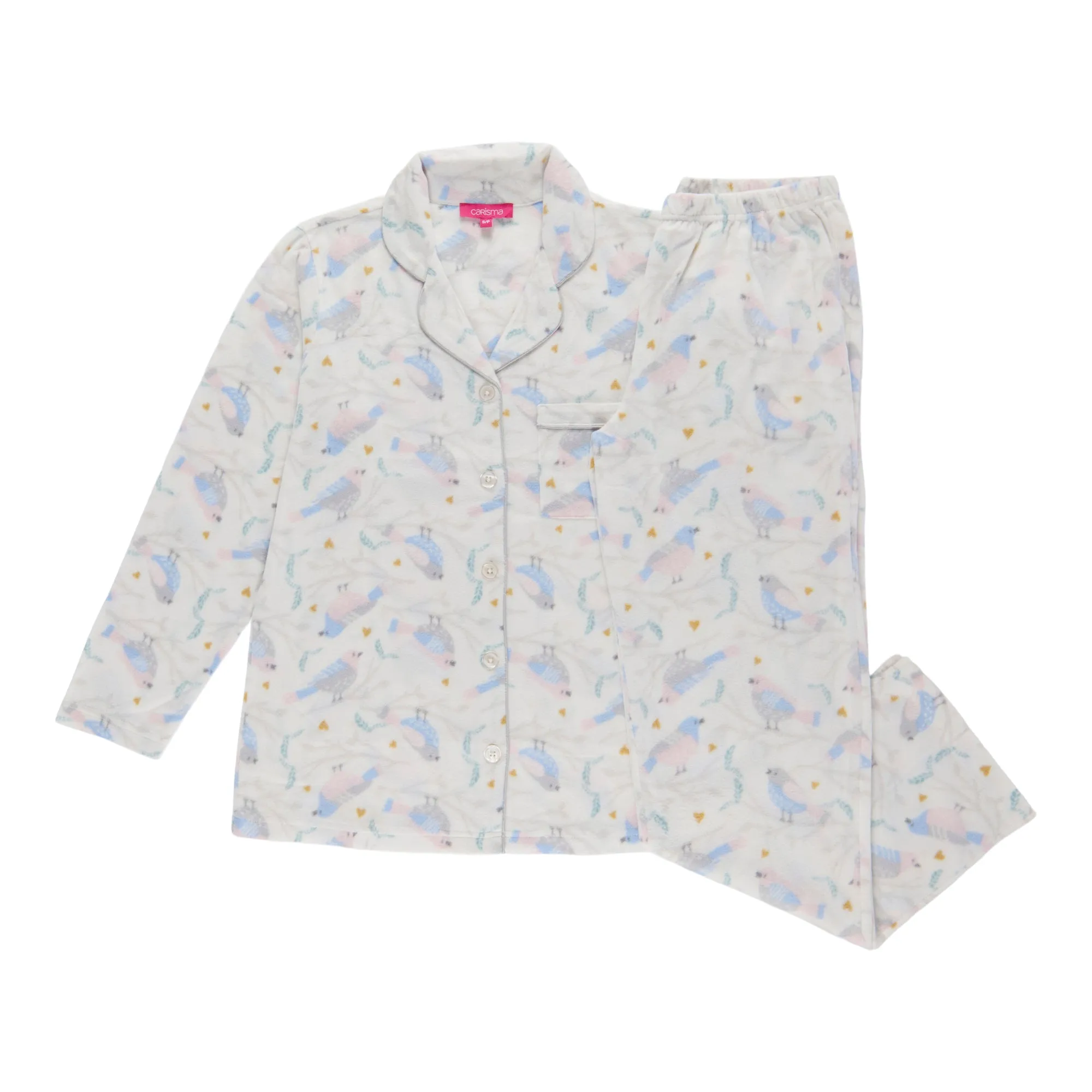 Carisma Women's Micro-Polar Tailored PJ Set, 2-Piece sold by Giant Tiger product image thumbnail 3