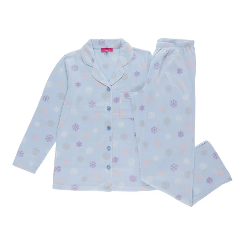 Carisma Women's Micro-Polar Tailored PJ Set, 2-Piece sold by Giant Tiger