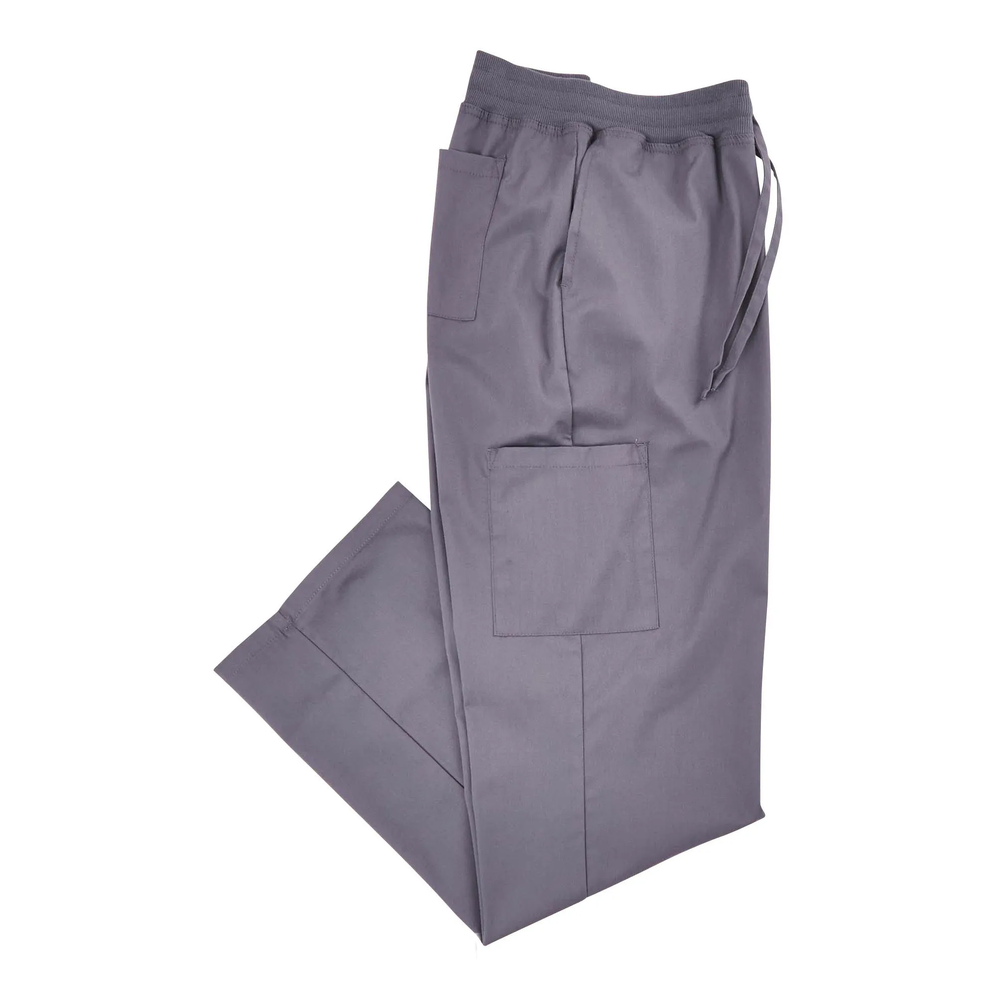 Options Women's Scrub Pants with Side Cargo Pockets, Pewter sold by Giant Tiger