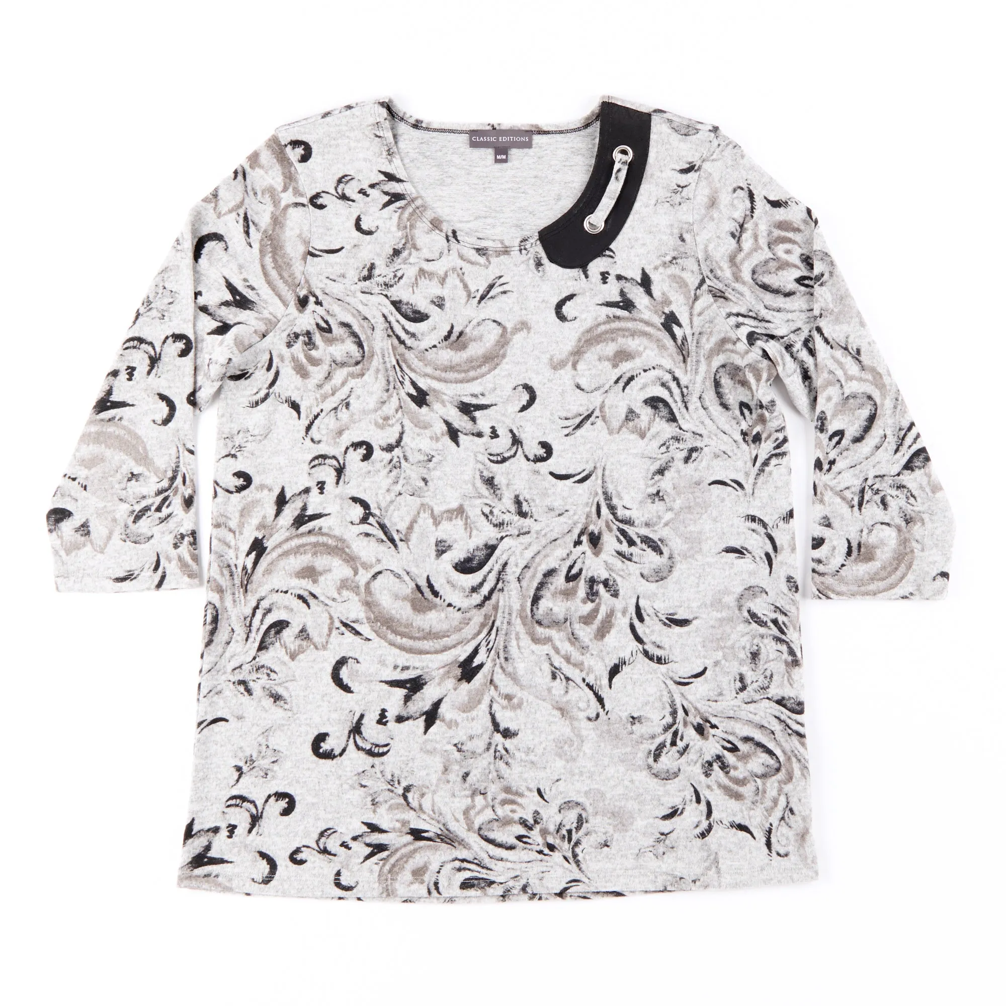 Classic Editions Women's Printed Sweaterknit Top sold by Giant Tiger product image thumbnail 4