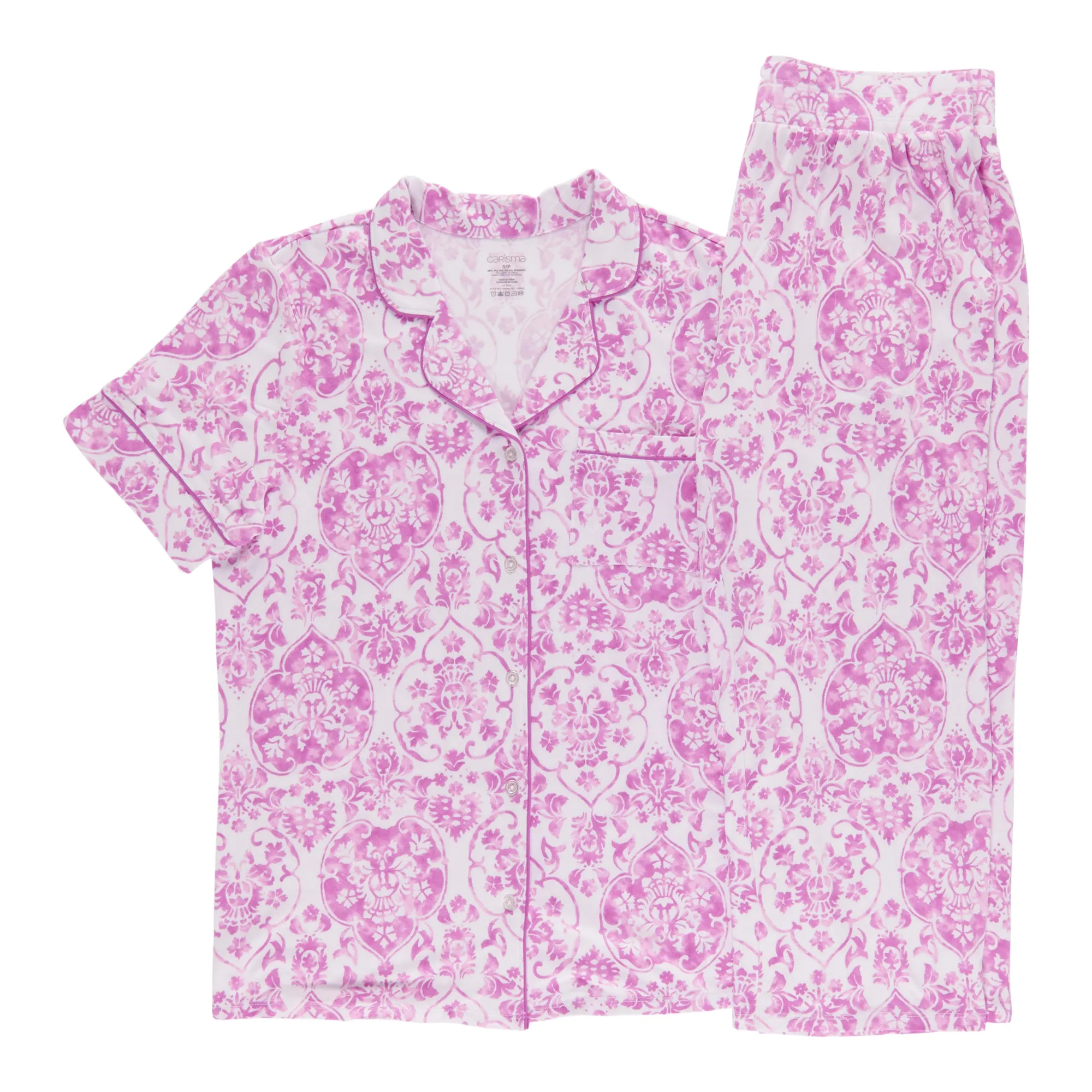 Carisma Women's Simply Dreaming Peachy Tailored Capri Set, 2-Piece sold by Giant Tiger product image thumbnail 2