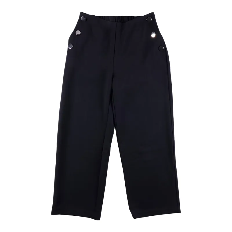 lily morgan Women's Trendsetters Wide Leg Pants with Buttons sold by Giant Tiger