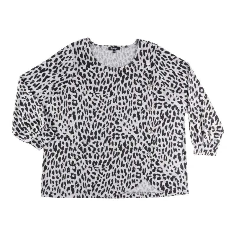 lily morgan Women's Plus Round Neck Long Sleeve Top sold by Giant Tiger
