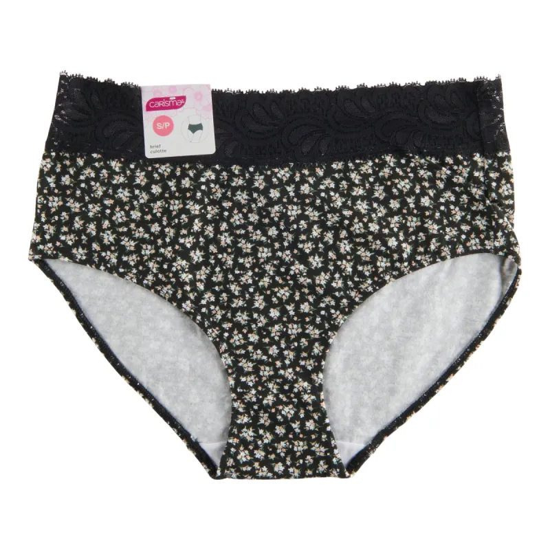 Carisma Women's Lightweight Breathable Lace Briefs sold by Giant Tiger