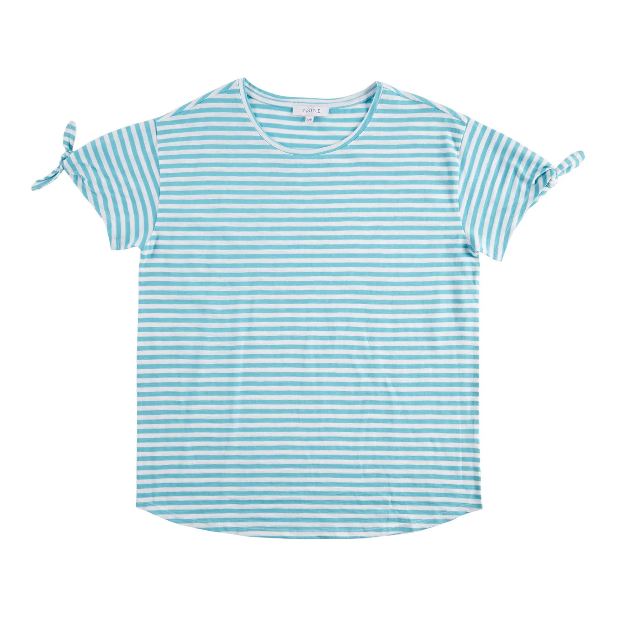 mySTYLE Women's Seaside Tie Sleeve T-Shirt sold by Giant Tiger