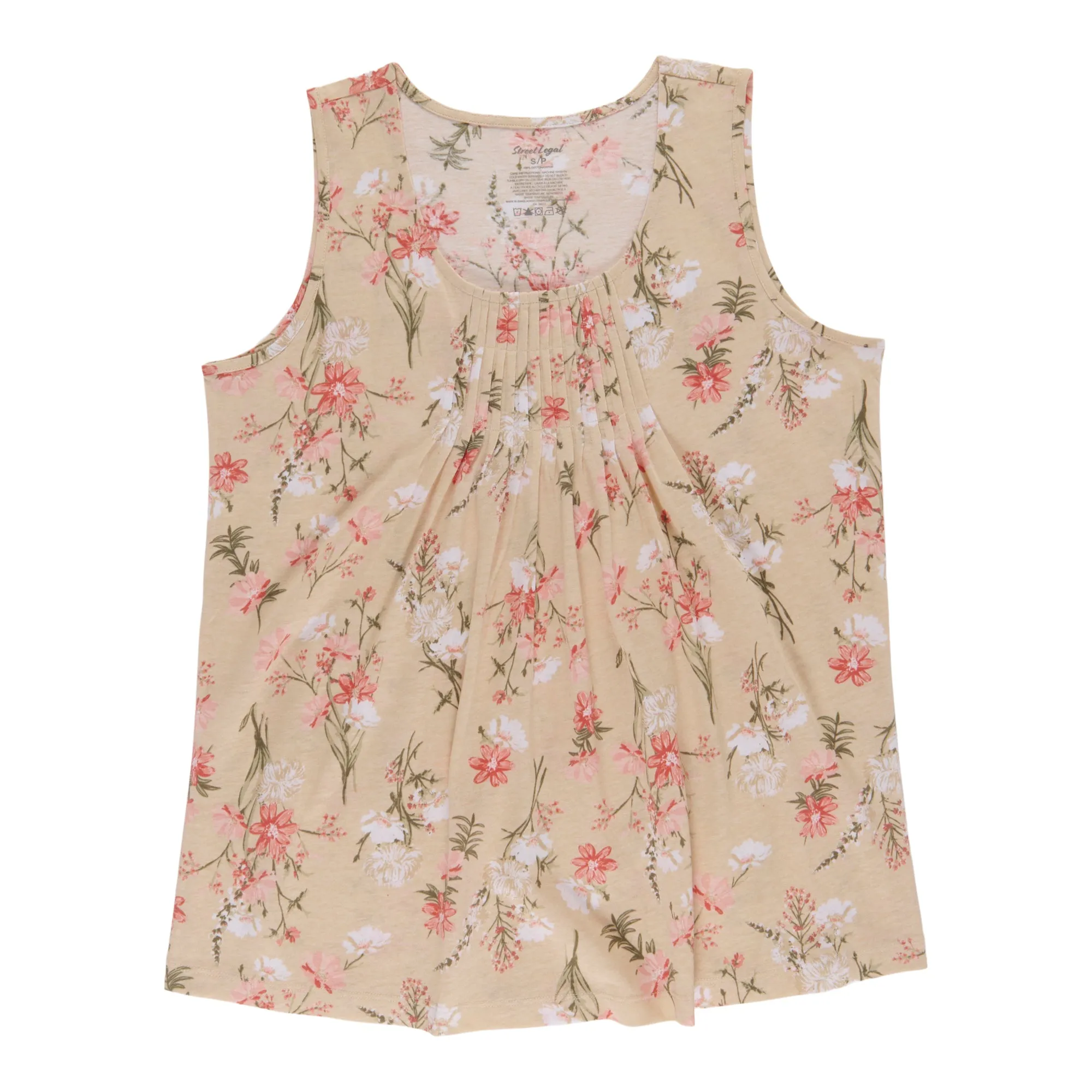 Women's Printed Scooped Neck Tank Top sold by Giant Tiger