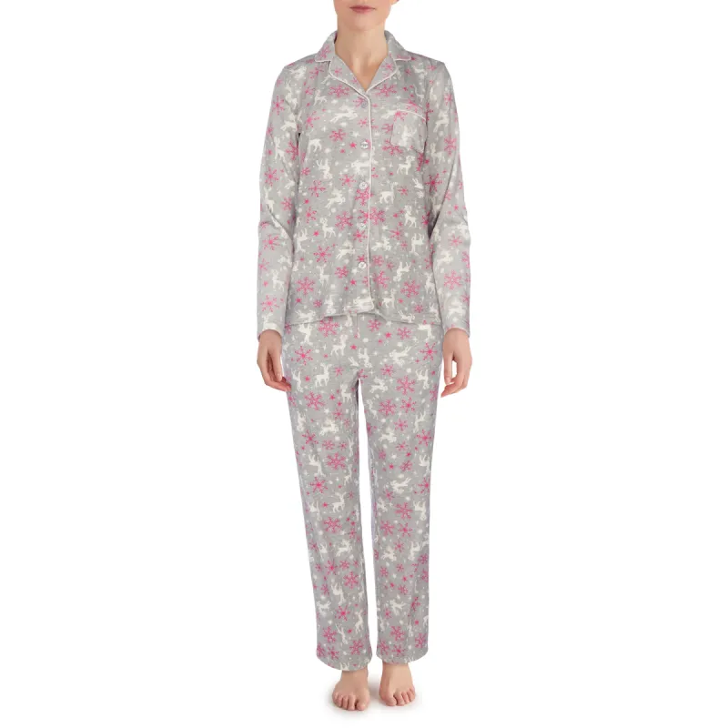 Carisma Women's Velour Tailored PJ Set, 2-Piece sold by Giant Tiger