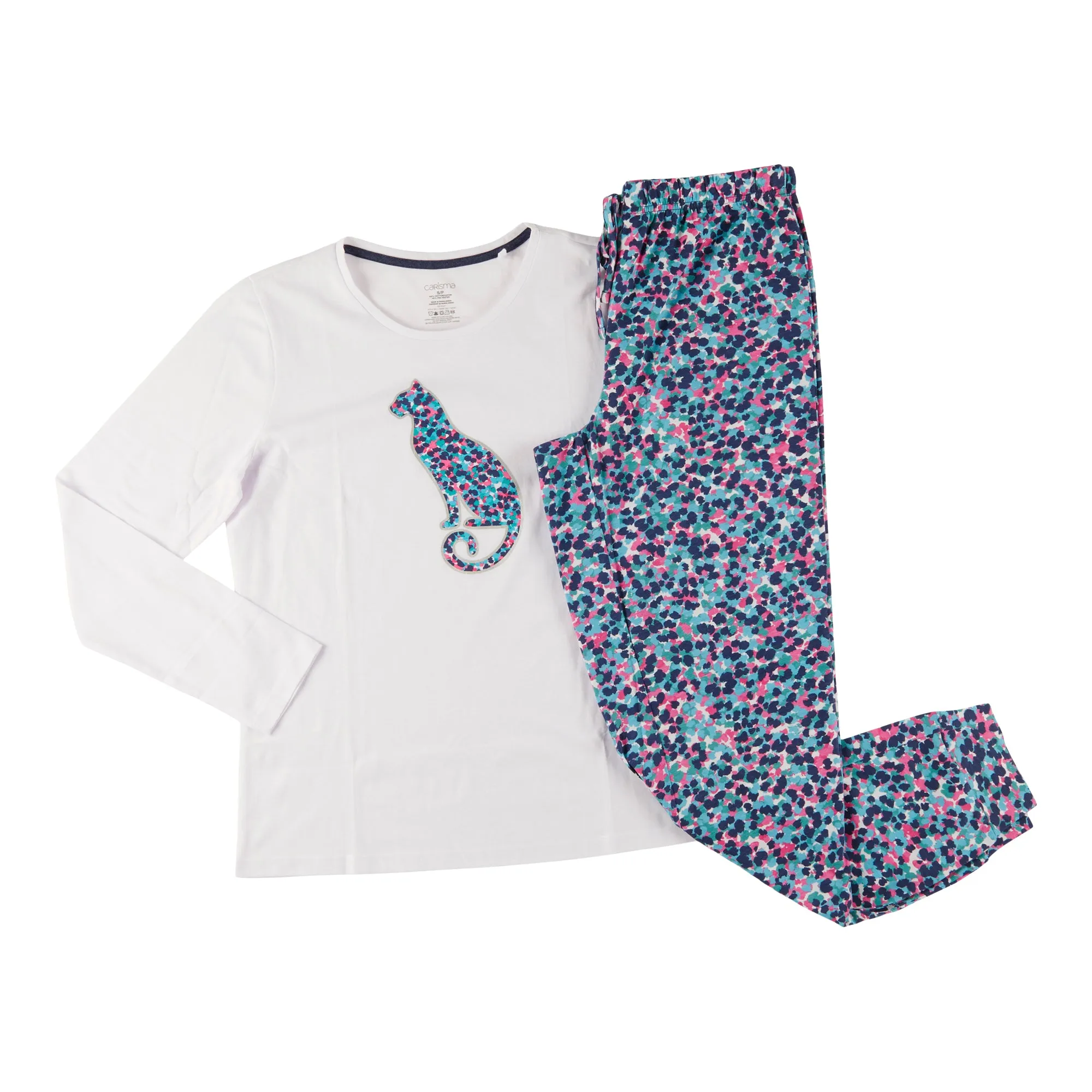 Carisma Women's Starry Nights Cotton Knit PJ Set, 2-Piece sold by Giant Tiger product image thumbnail 4