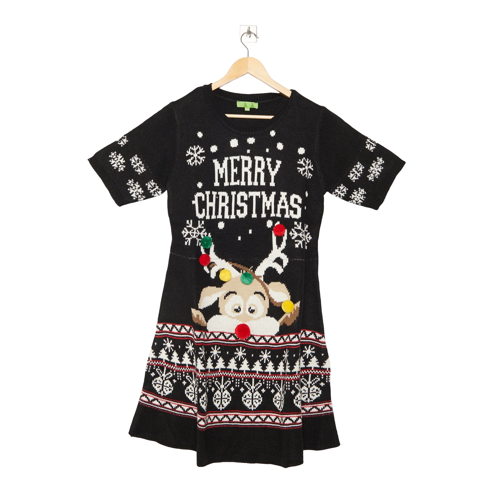 Comfy Cozy Women's 3/4 Sleeve Christmas Dress sold by Giant Tiger product image thumbnail 2