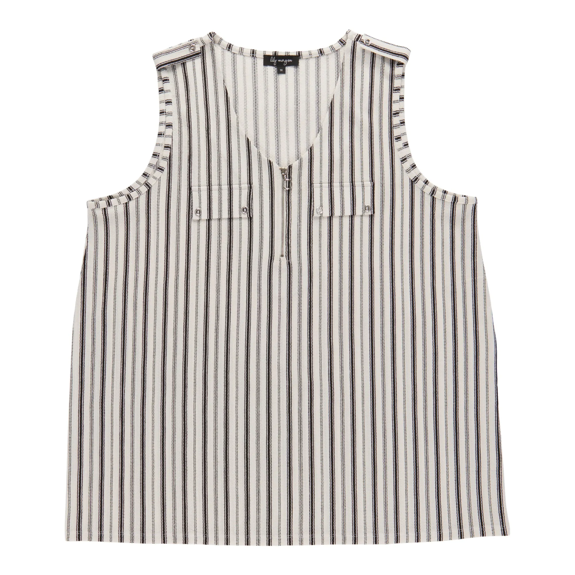 lily morgan Women's Plus Printed V-Neck Camisole sold by Giant Tiger product image thumbnail 4