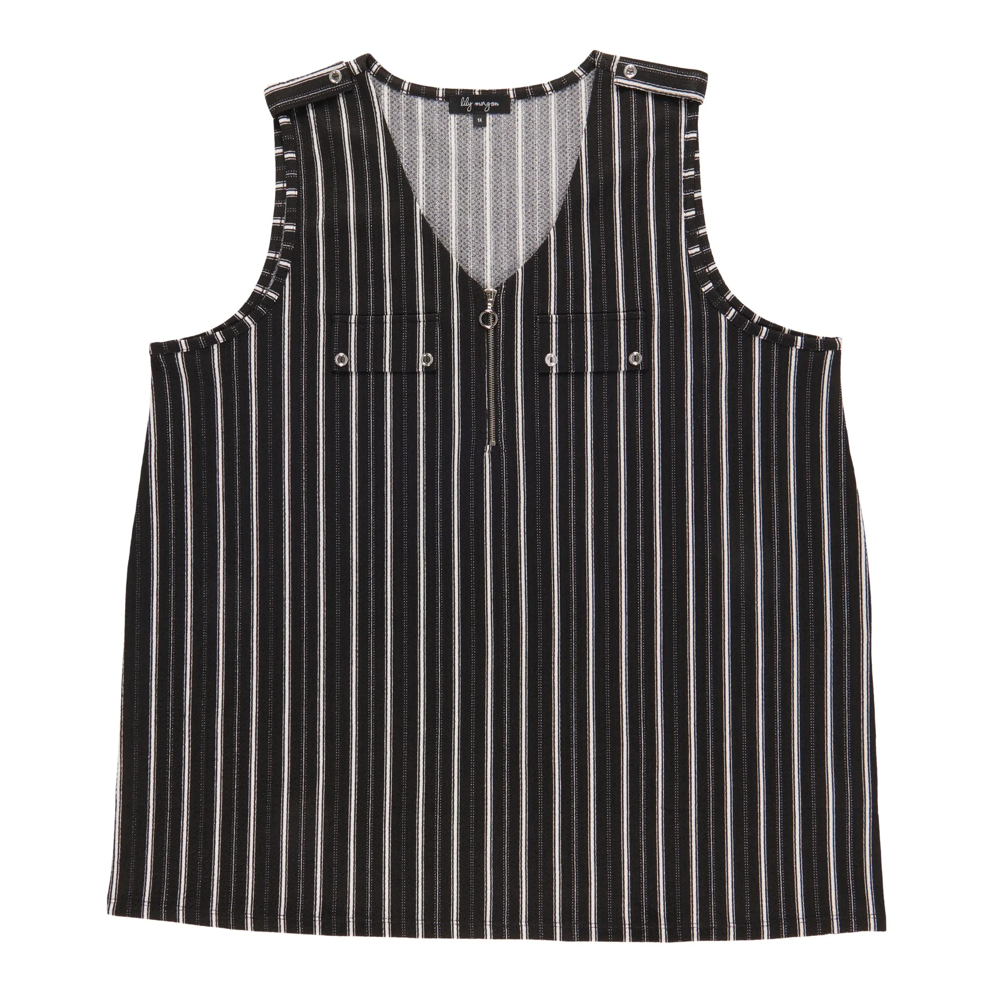 lily morgan Women's Plus Printed V-Neck Camisole sold by Giant Tiger product image thumbnail 3