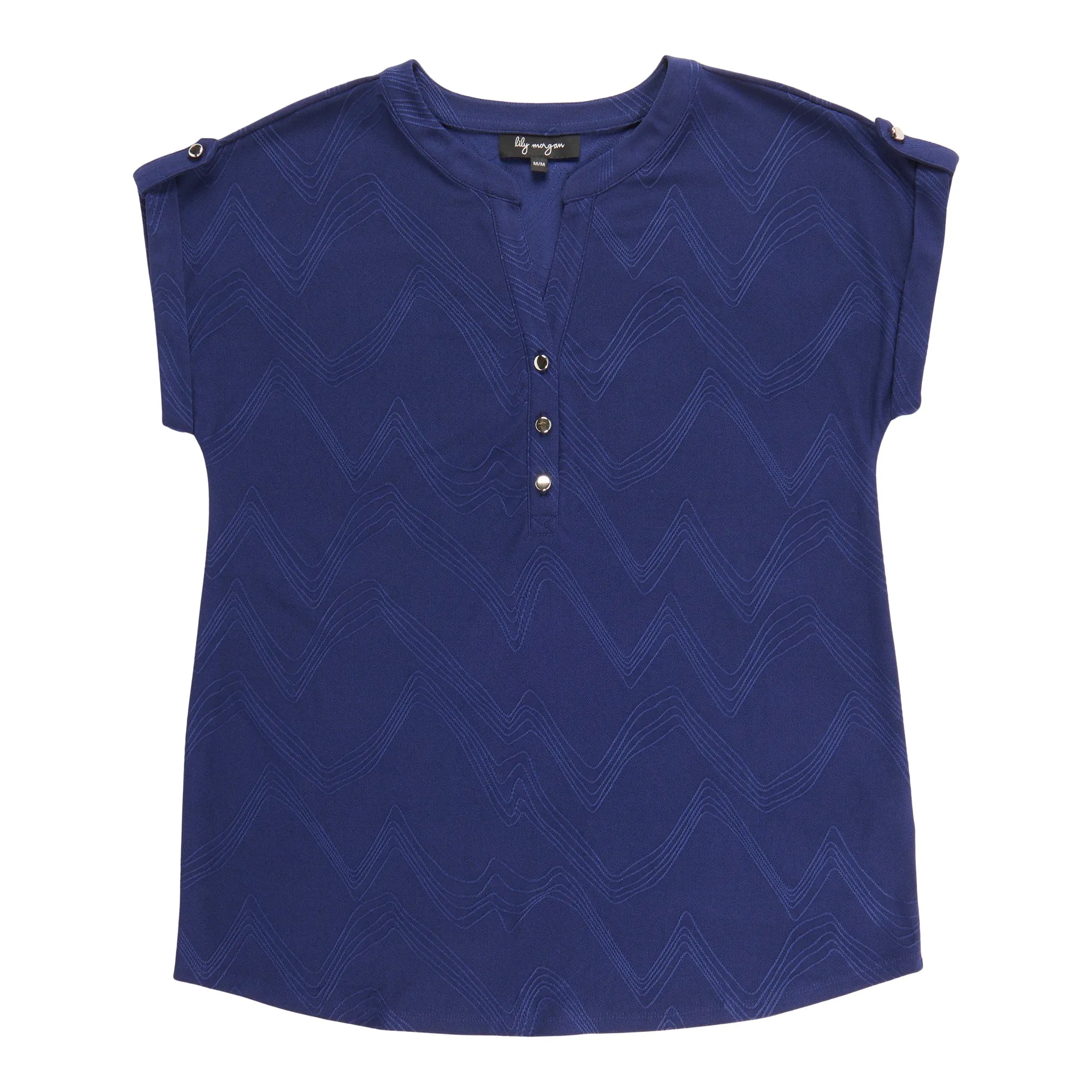 lily morgan Women's Tab Short Sleeve Top sold by Giant Tiger product image thumbnail 3