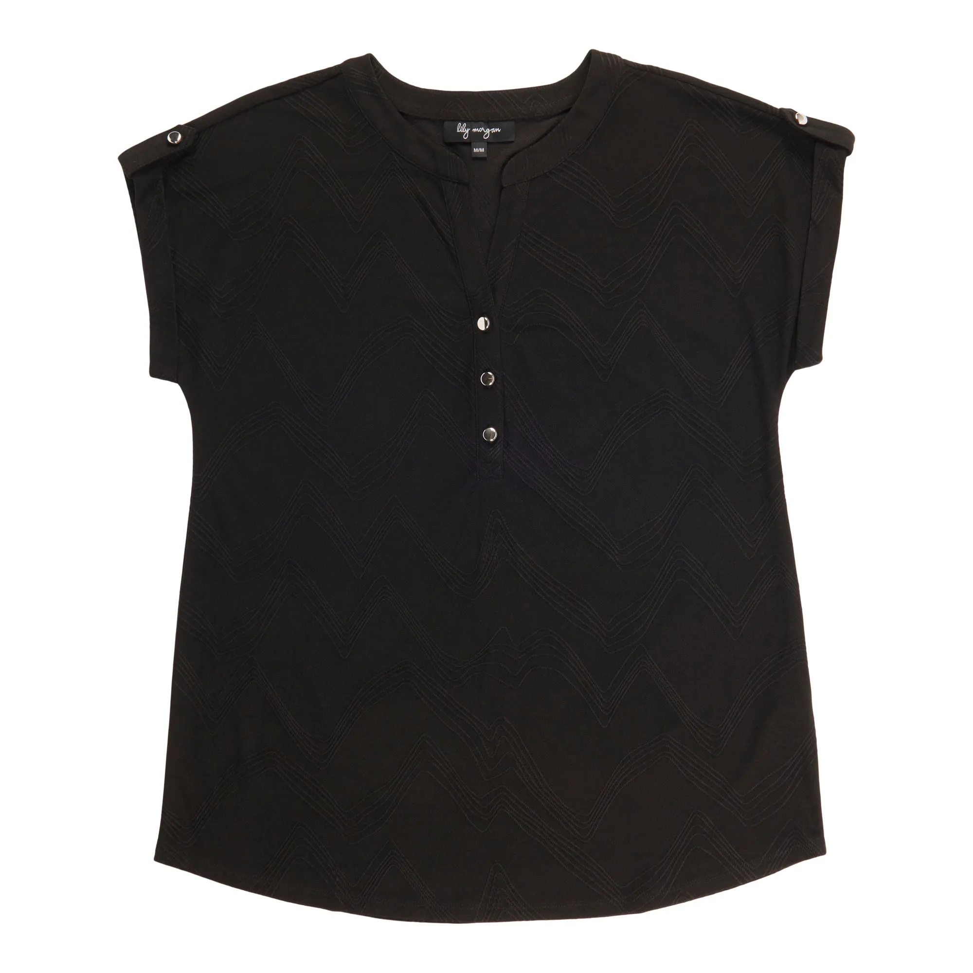lily morgan Women's Tab Short Sleeve Top sold by Giant Tiger