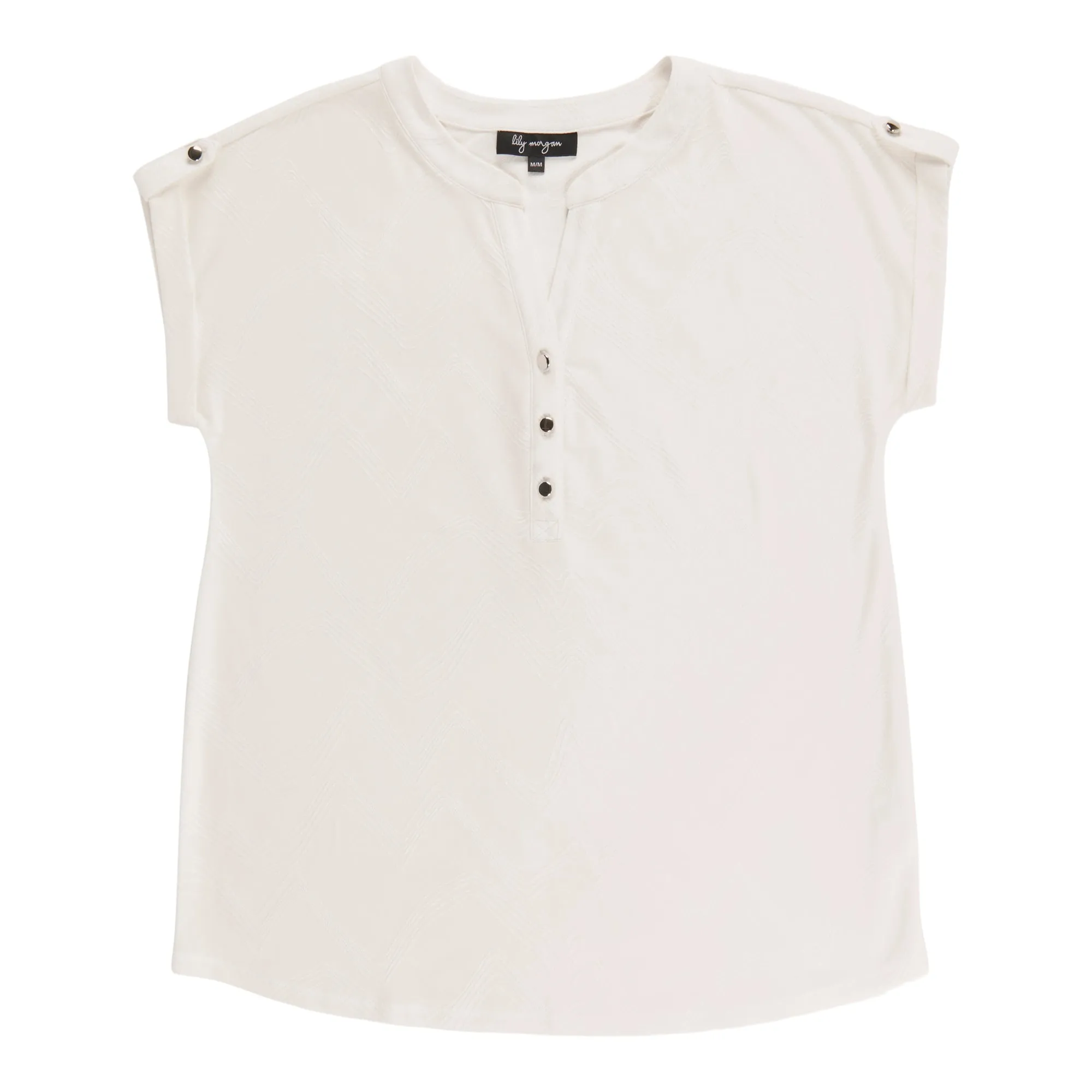 lily morgan Women's Tab Short Sleeve Top sold by Giant Tiger product image thumbnail 2