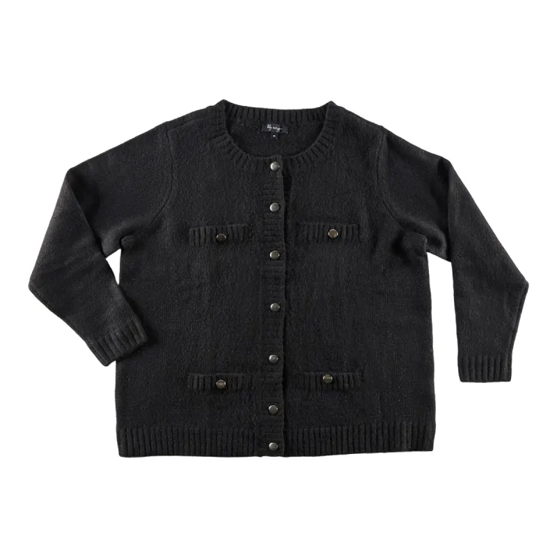 lily morgan Women's Plus Lurex Cardigan sold by Giant Tiger