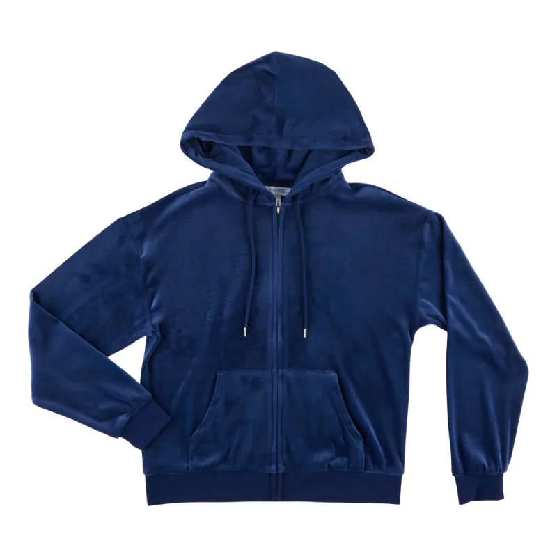 mySTYLE Women's Casual Velour Zip Up Hoodie sold by Giant Tiger