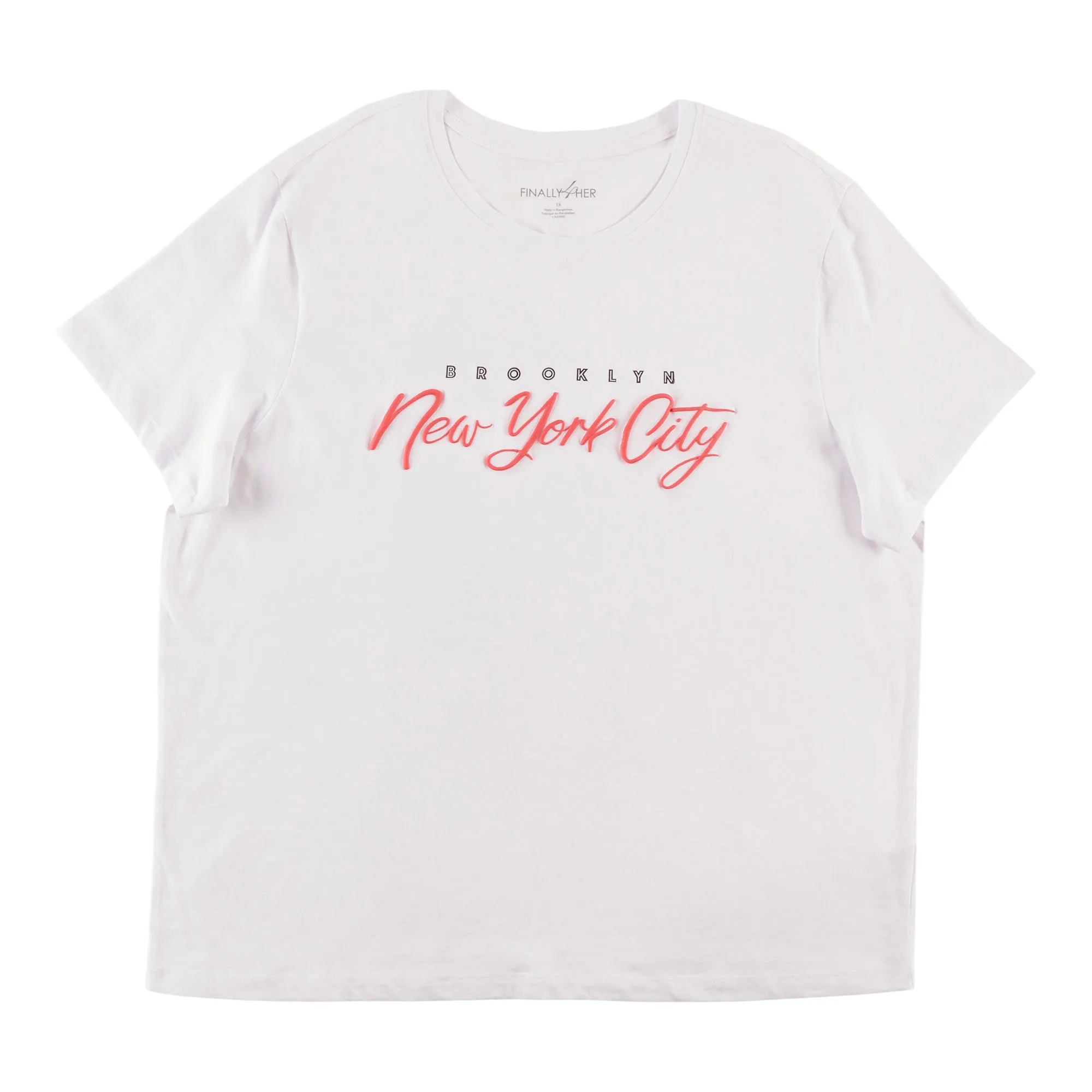 mySTYLE Women's Plus Lightweight Scooped T-Shirt sold by Giant Tiger product image thumbnail 3