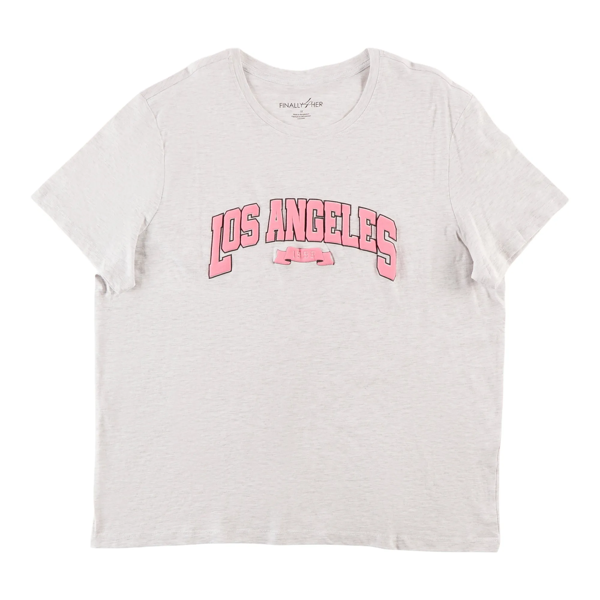 mySTYLE Women's Plus Lightweight Scooped T-Shirt sold by Giant Tiger