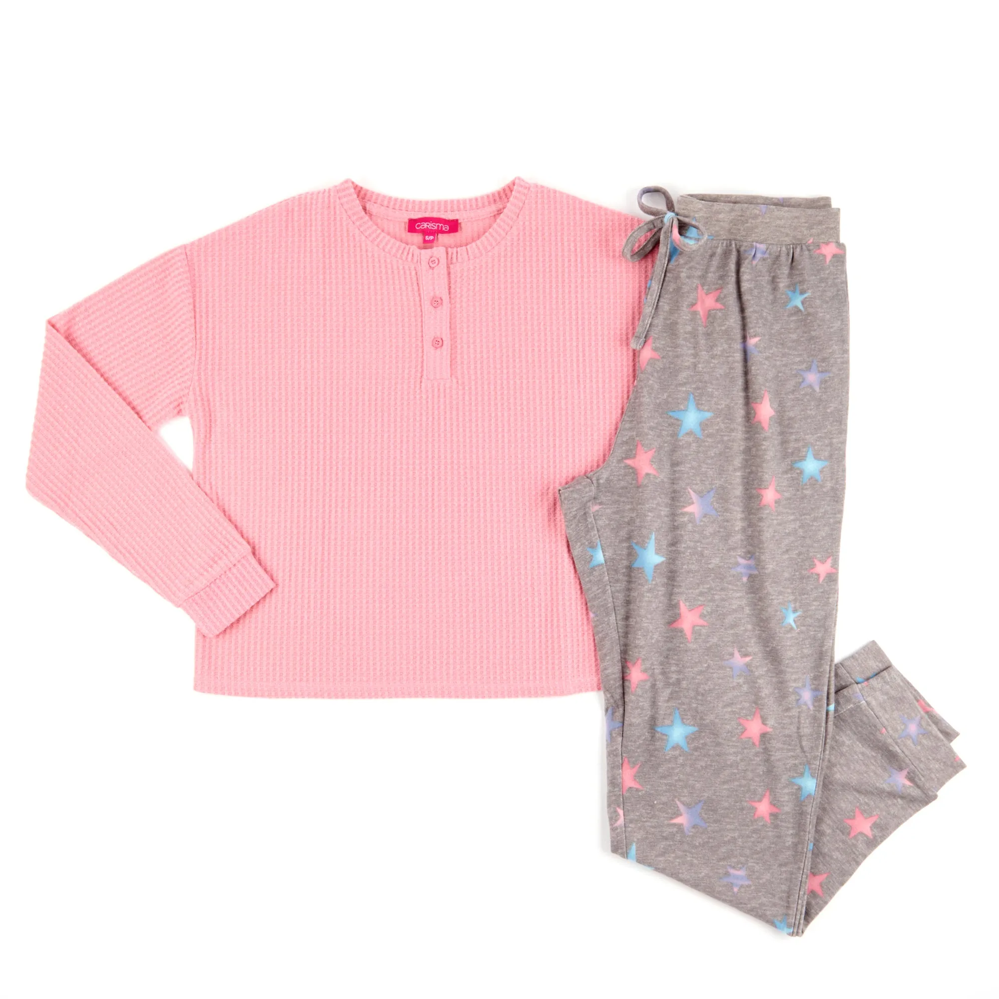 Carisma Women's Thermal Hacci PJ Set, 2-Pieces sold by Giant Tiger product image thumbnail 3