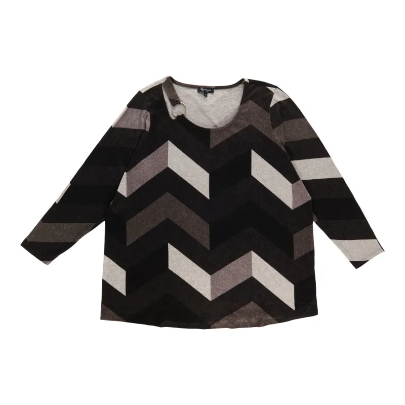 lily morgan Women's Plus Long Sleeve Top sold by Giant Tiger
