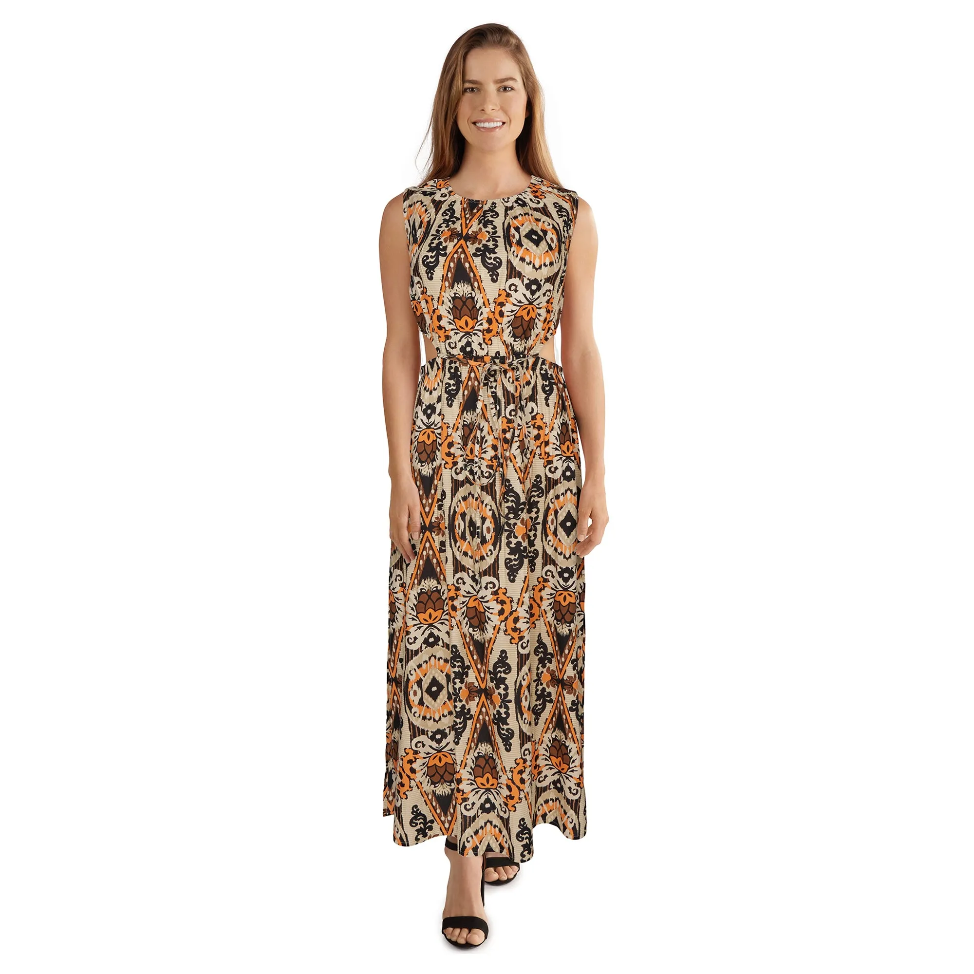 mySTYLE Women's Festival Cut-Out Waist Maxi Dress sold by Giant Tiger product image thumbnail 2