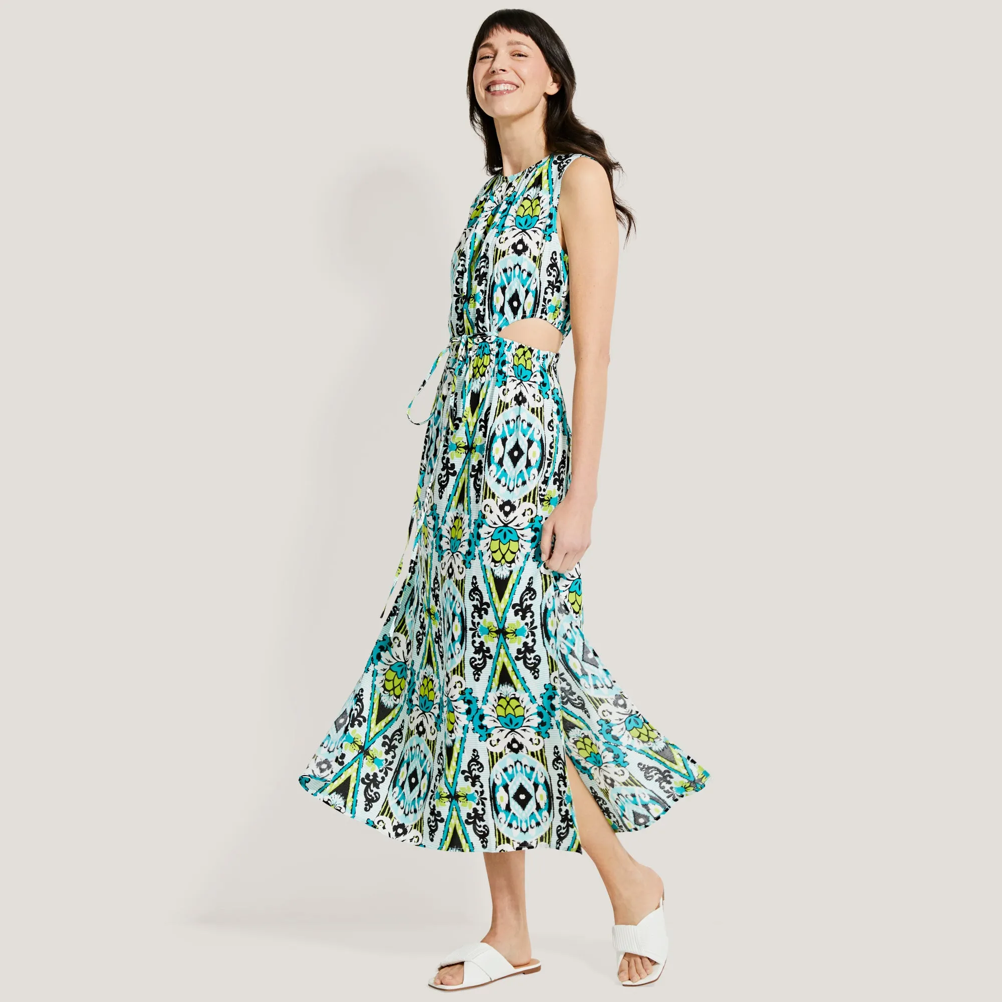 mySTYLE Women's Festival Cut-Out Waist Maxi Dress sold by Giant Tiger product image thumbnail 4