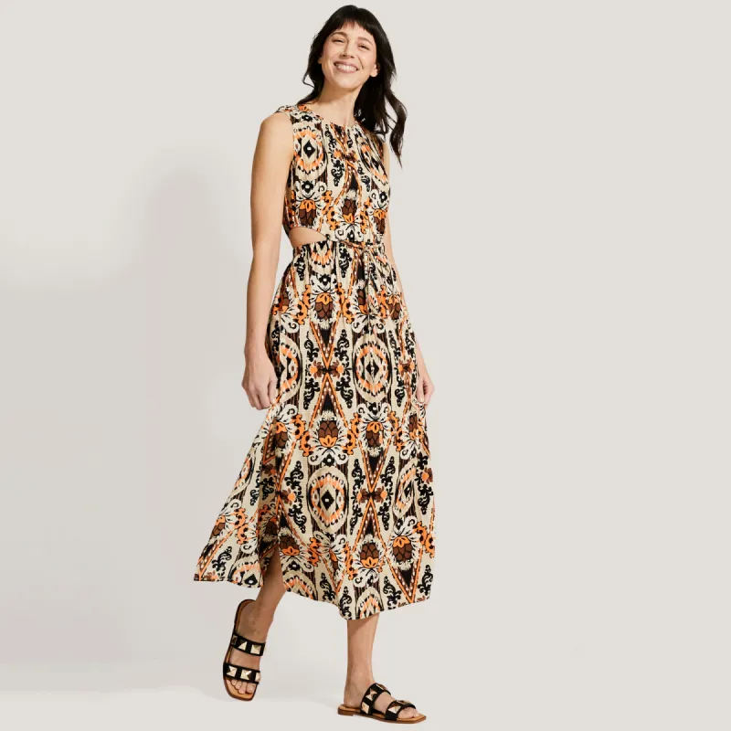 mySTYLE Women's Festival Cut-Out Waist Maxi Dress sold by Giant Tiger