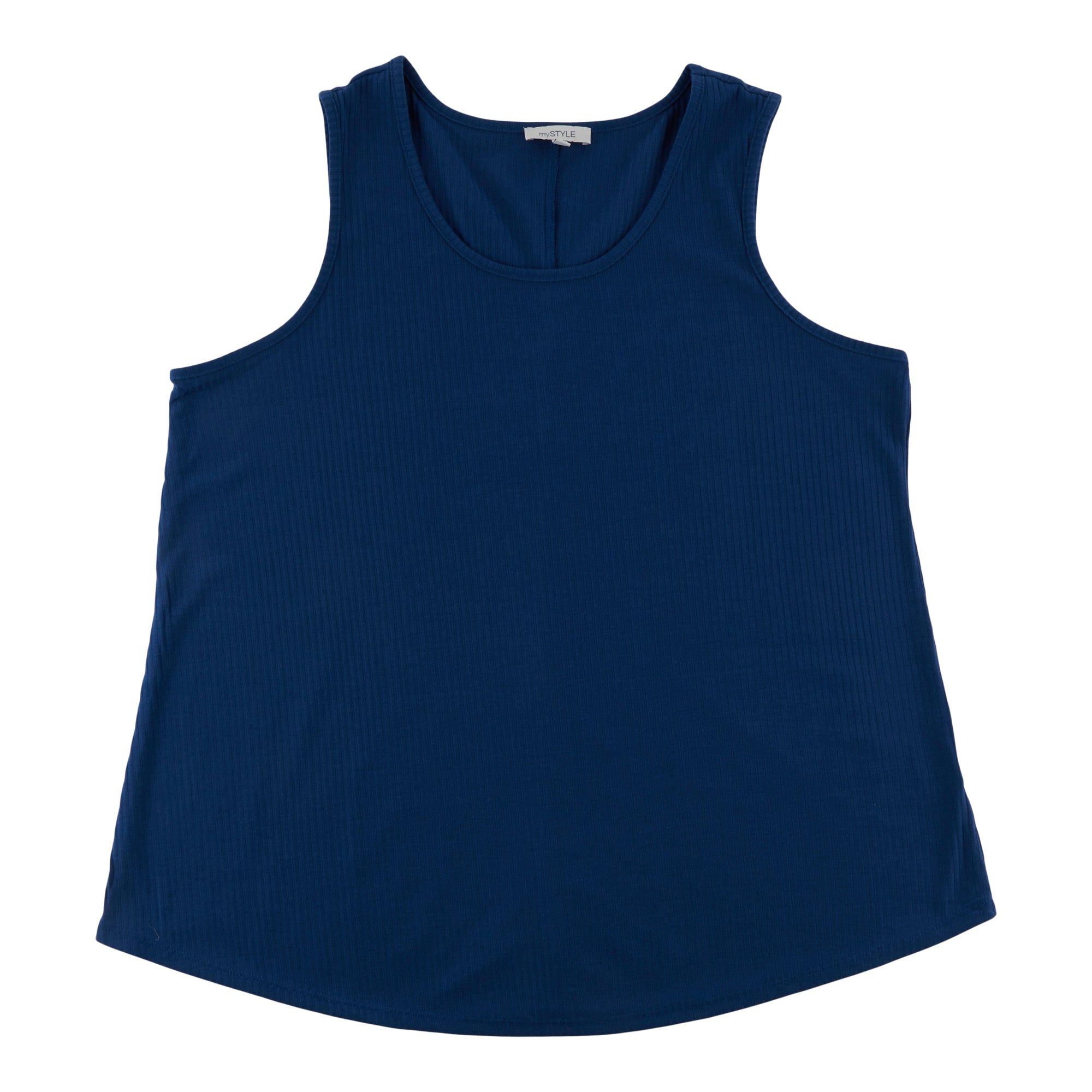 mySTYLE Women's Plus Ribbed Tank Top sold by Giant Tiger product image thumbnail 2
