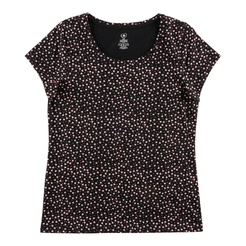 Women's Valentine's Day Printed T-Shirt sold by Giant Tiger