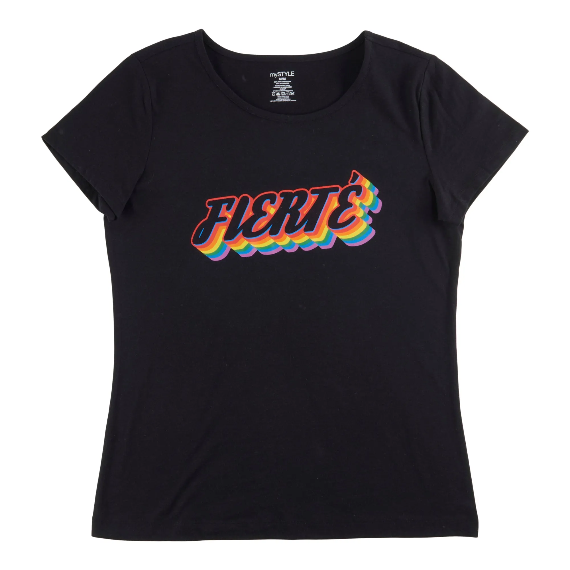 Adult Pride Graphic Printed T-Shirt, French sold by Giant Tiger