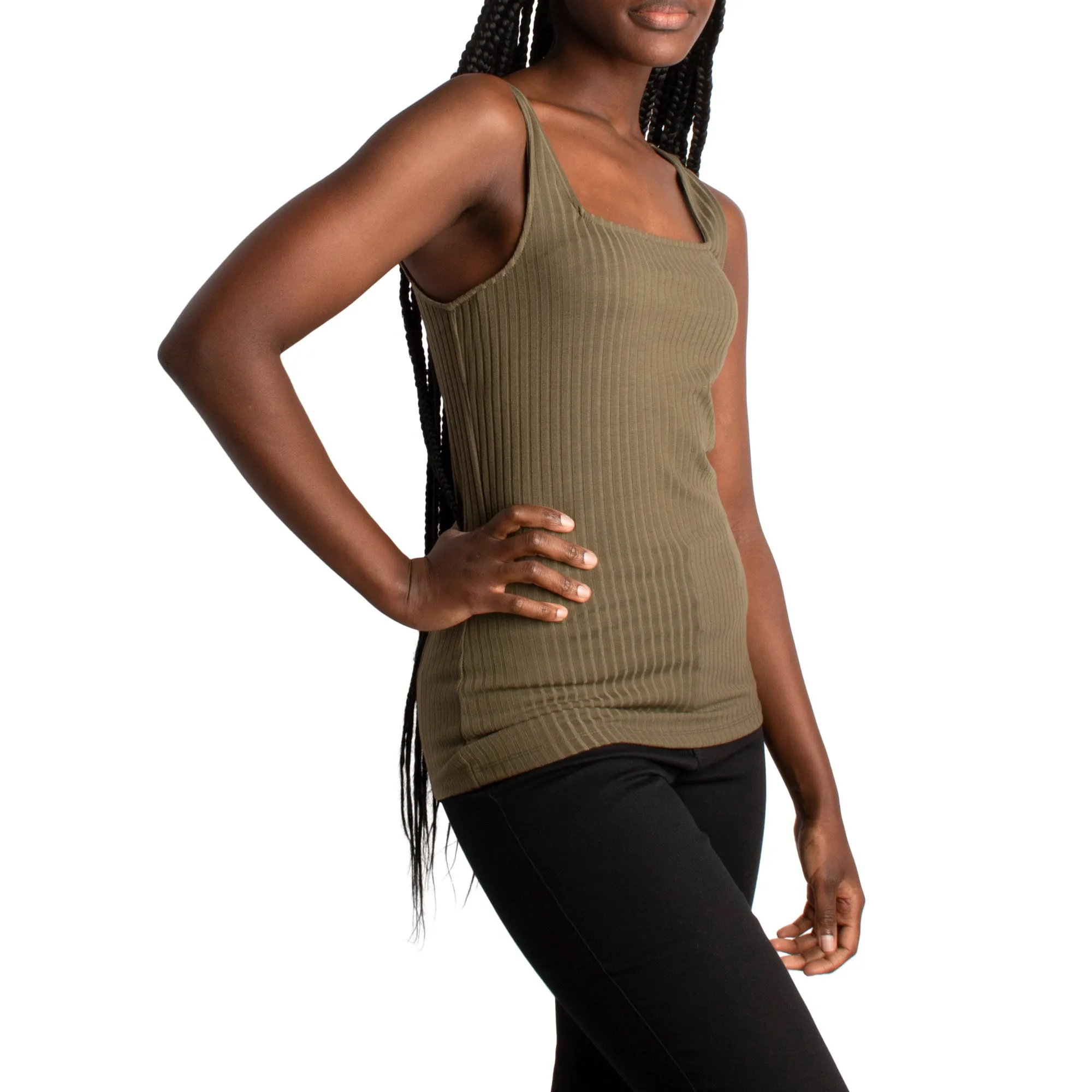 lily morgan Women's Ribbed Cami sold by Giant Tiger product image thumbnail 5