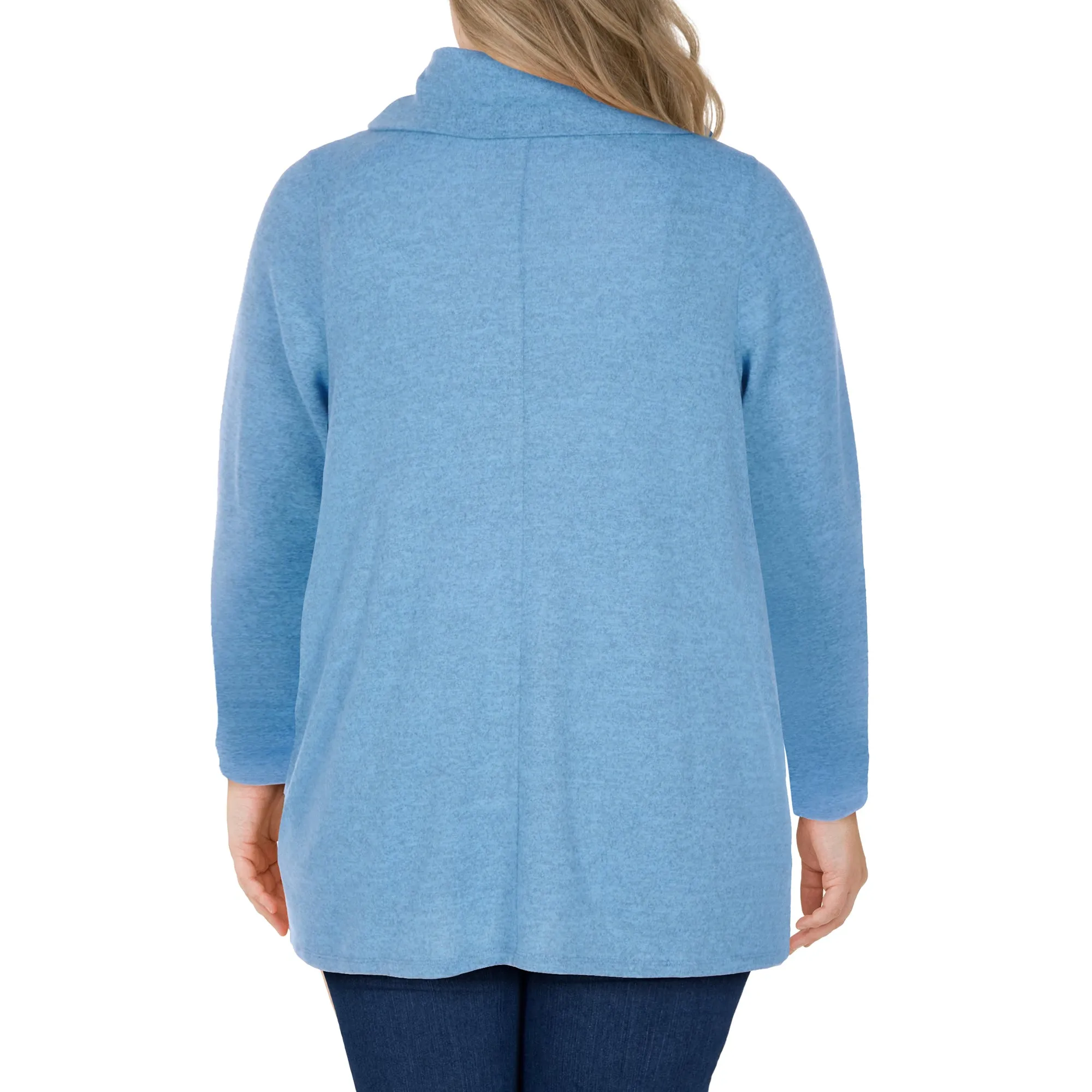 mySTYLE Women's Plus Mock Cowl Neck Snit Top sold by Giant Tiger product image thumbnail 4