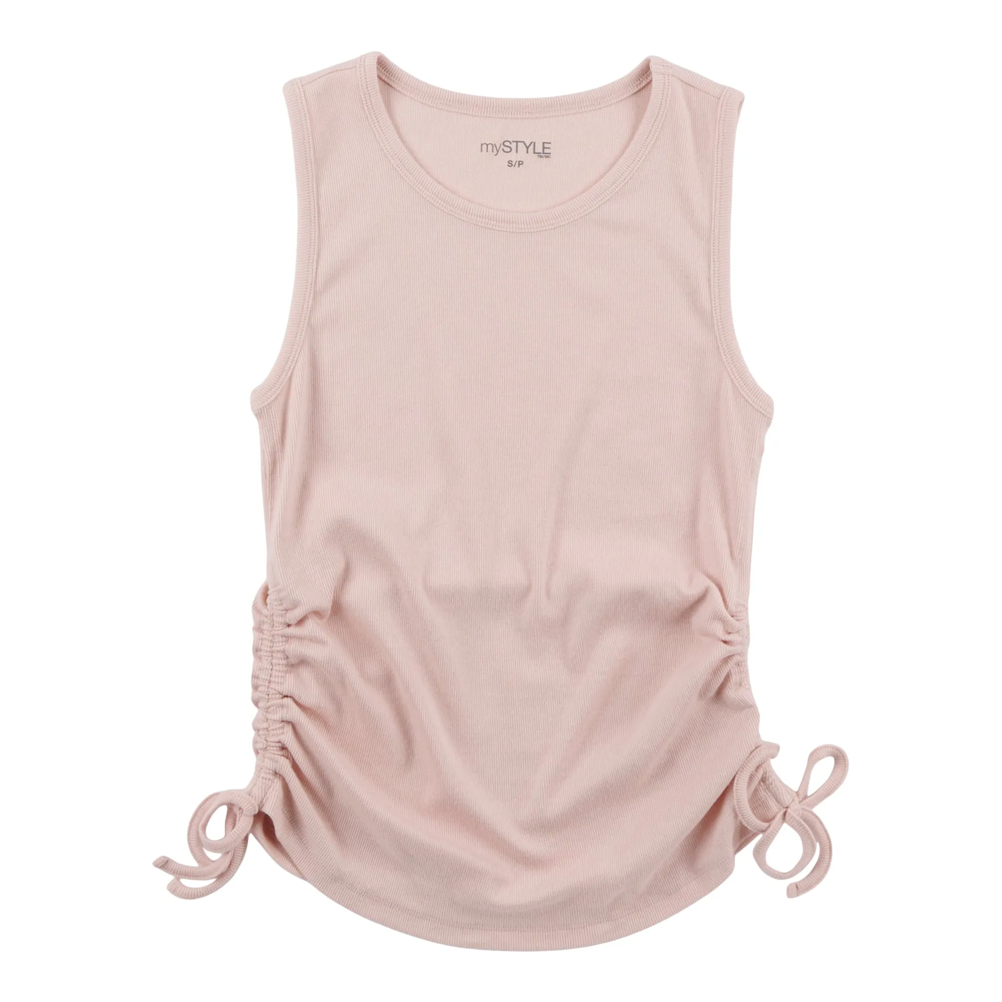 mySTYLE Women's Festival Ribbed Ruched Side Tank Top sold by Giant Tiger product image thumbnail 3