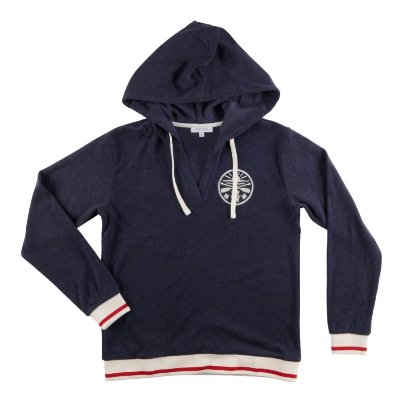 mySTYLE Women's North Country French Terry Hooded Top sold by Giant Tiger