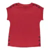lily morgan Women's Crew Neck Button Detail Blouse sold by Giant Tiger