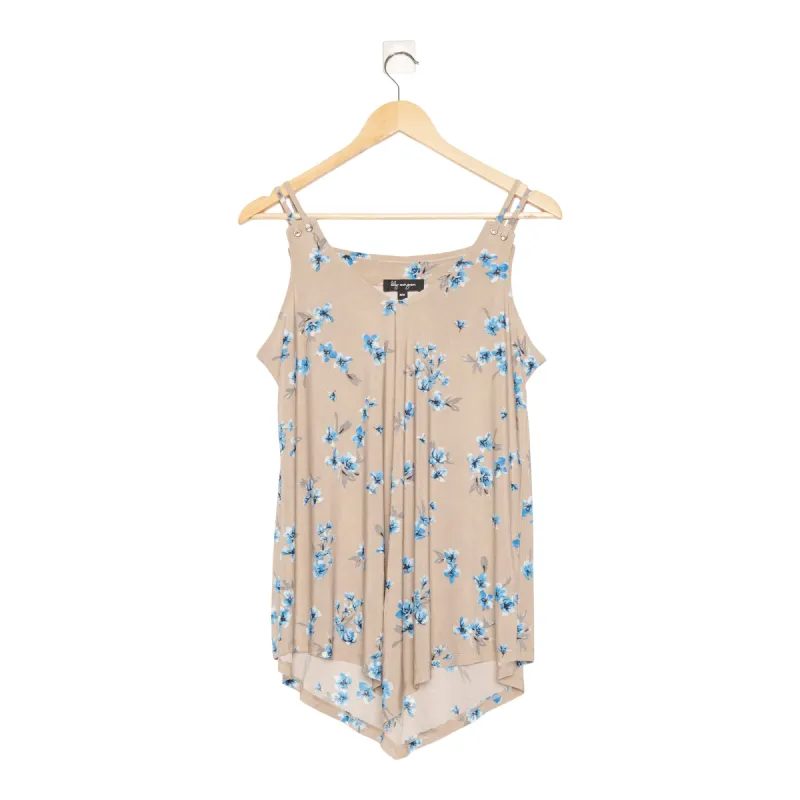 lily morgan Women's Urban Chic Printed Hanky Hem Cami sold by Giant Tiger