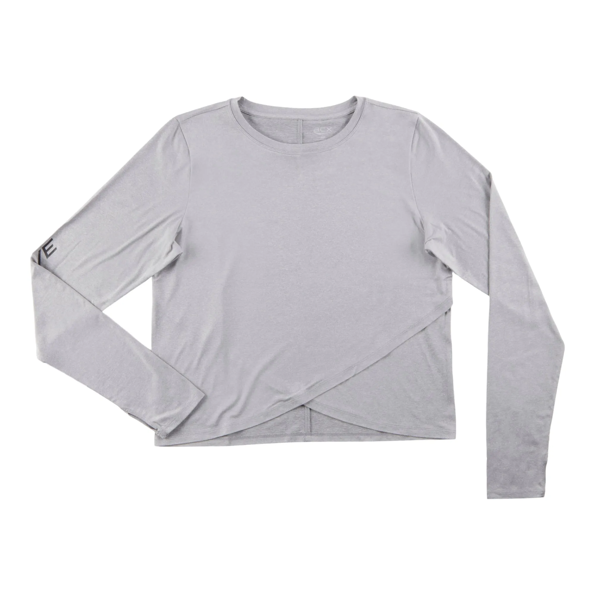 ACX Active Women's Fitness Long Sleeve Top with a Crossover Bottom sold by Giant Tiger