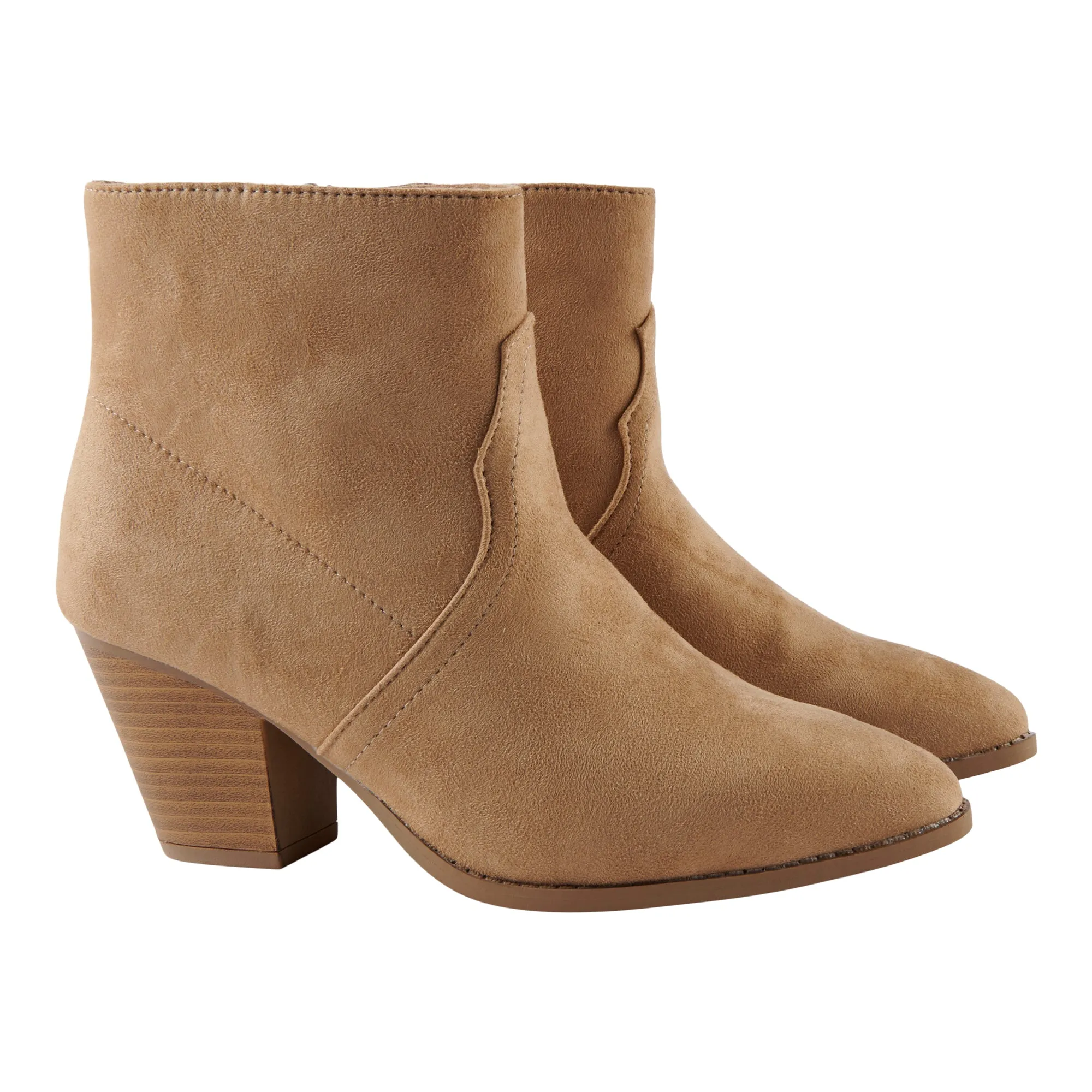 mySTYLE Women's Western Ankle Bootie sold by Giant Tiger